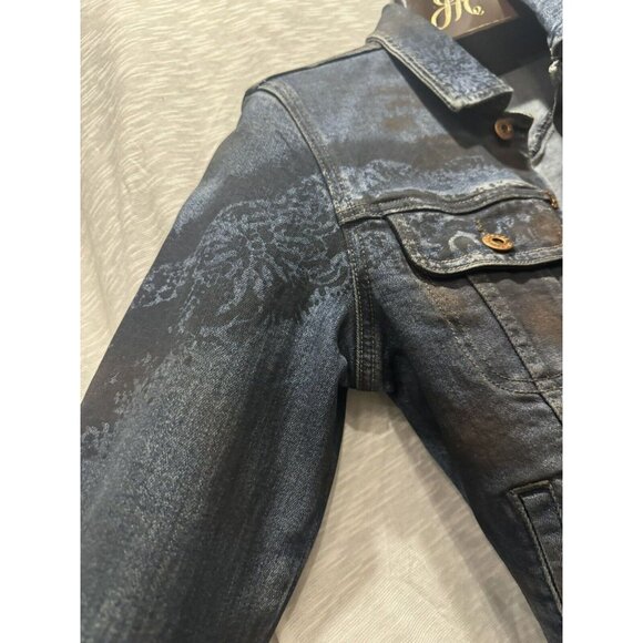 Vintage, Rare Parasuco Denim Cult Jean Jacket Size Small - Picture 5 of 12